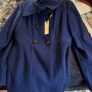 Velvet Heart Blue Peacoat